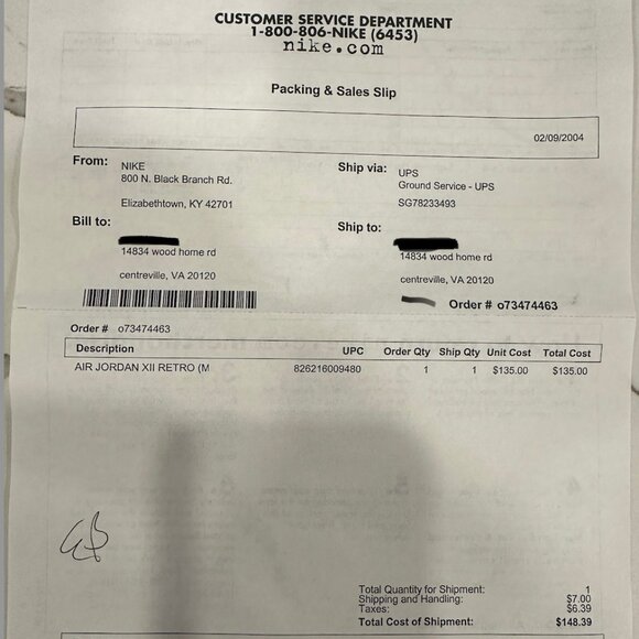 AIR JORDAN XII RETRO 12 (2003) FLU GAME MENS 11 NEW - Picture 3 of 16